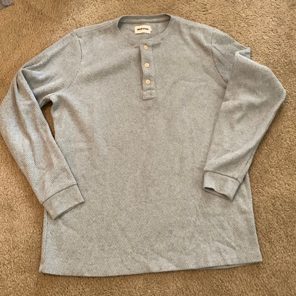Taylor stitch long sleeved Henley